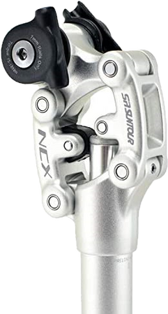 Wspornik siodła SUNTOUR NCX alu 30,9x350 mm srebrn