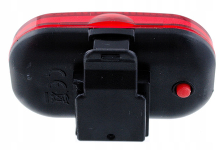 X-LIGHT 3209 lampka rowerowa tylna baterie COB LED