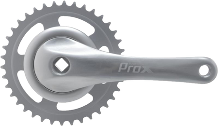 MECHANIZM KORBOWY 38 ZĘBÓW ALUMINIOWY PROX CITY SREBRNY 170MM Do Nexus