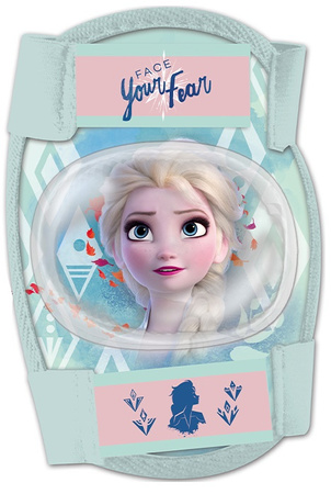 OCHRANIACZE NA KOLANA I ŁOKCIE OCHRANIACZE NA ROWER ROLKI KRAINA LODU