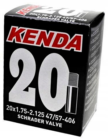 KENDA Dętka 20 x 1,75/1,95/2,125 AV SAMOCHODOWY