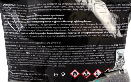 BOW Chusteczki do czyszczenia nabłyszczania 10 szt