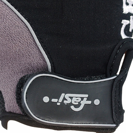 RĘKAWICZKI ROWEROWE KRÓTKIE BEZ PALCÓW ŻELOWE S