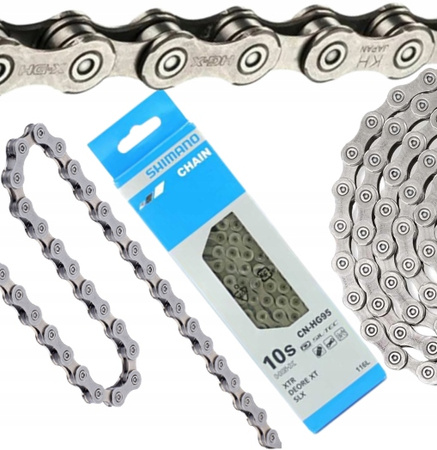 ŁAŃCUCH SHIMANO DEORE XT CN-HG95 10S 116 OGNIW