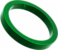 DYSTANS PODKŁADKA sterów/mostka 1 1/8” AHEAD ZIELONA 5 mm