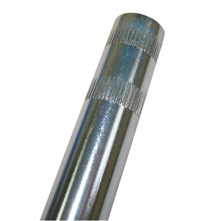 Stalowy wspornik siodła, sztyca 22,2 mm srebrny