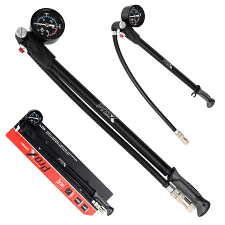 Pompka Do Amortyzatorów Rowerowych 300 PSI Prox CYKLON Uniwersalna Do Opon