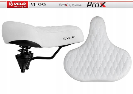 VELO VL8080 SIODŁO SIODEŁKO ROWEROWE DUŻE KANAPA