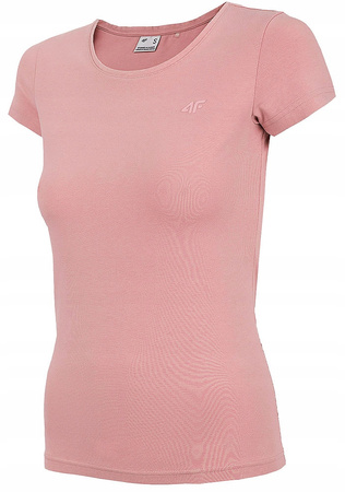 Koszulka damska4F F580 Jasny róż M
