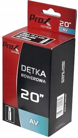 Dętka 20 x 1,75/1,95/2,0/2,125 AV 35 mm PROX