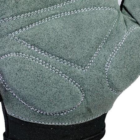 RĘKAWICZKI ROWEROWE KRÓTKIE BEZ PALCÓW ŻELOWE S