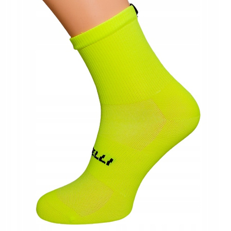 SKARPETKI ROWEROWE ROGELLI 40-43 FLUO LEKKIE 2-PAK