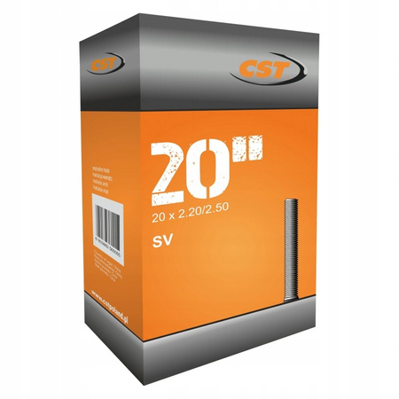 CST Dętka 20 x 2.20/2,35/2,50 AV 40mm SAMOCHODOWY