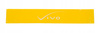 VIVO Guma oporowa do ćwiczeń 600x50x0,4mm żołta