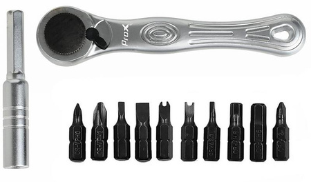 Multitool PROX Zestaw Kluczy Rowerowych GRZECHOTKA KIESZONKOWA 105MM KIT-15