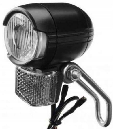 LAMPA ROWEROWA PRZEDNIA NA DYNAMO LAMPKA LED +ODBL