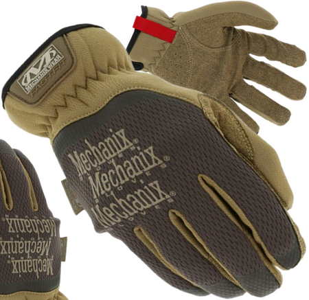 Mechanix Wear FastFit Black L Rękawiczki Ochronne Warsztatowe Dotykowe