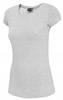 Koszulka damska4F F580 chłodny jasny szary S