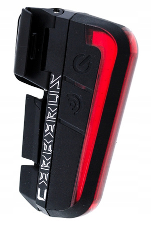 MOON CERBERUS LAMPKA ROWEROWA 150LM USB 3-stronna