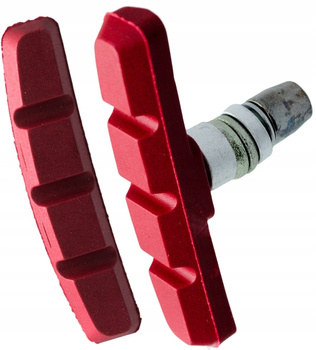 BARADINE KLOCKI HAMULCOWE V-BRAKE 947V CZERWONE 70
