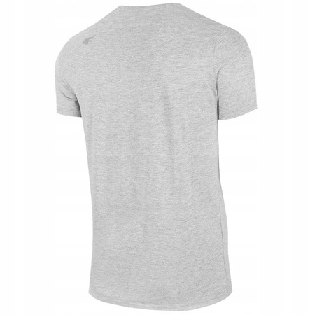 Koszulka męska4F M536 chłodny jasny szary XXXL