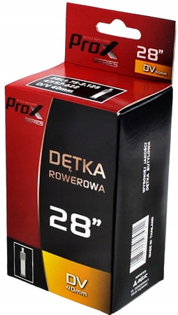 Dętka 28 700x 35/38/40/42 DV ROWEROWY 40mm PROX