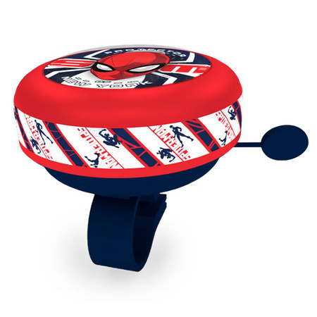 DZWONEK DO ROWERU DISNEY MARVEL SPIDER-MAN czerwony DZWONEK ROWEROWY