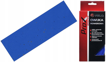 PROX Owijka na kierownicę KORKOWA VELO NIEBIESKA