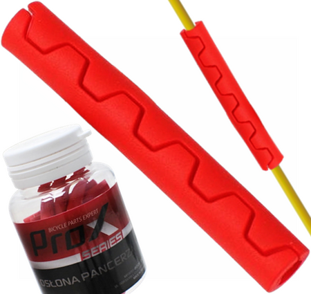 PROX OSŁONA PANCERZA HAMULCA SILIKONOWA CZERWONA