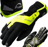 Rękawiczki rowerowe ZIMOWE DŁUGIE sportowe PROX L