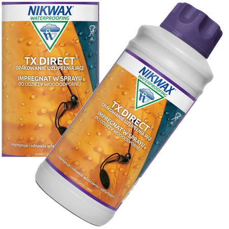 Nikwax TX.Direct Spray 1Litr Impregnat Do Odzieży Membranowej Goretex eVENT