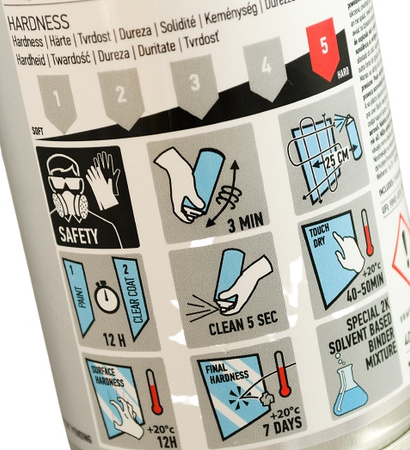 MASTON LAKIER BEZBARWNY SPRAY WYSOKI POŁYSK 400ml