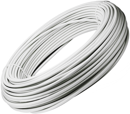 Pancerz Linki Przerzutki BIAŁY 5 Metrów Z Teflonową Wkładką ALHONGA 4mm