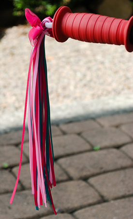 FRĘDZLE WSTĄŻKI na kierownicę do rowerka 2 SZTUKI