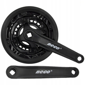 NECO NSP3001 42/34/24 Mechanizm korbowy MTB czarny
