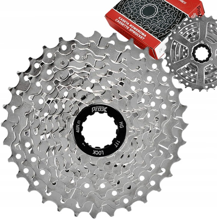 KASETA 9 rzędowa 11-32T PROX CHROM INDEKS MOCNA