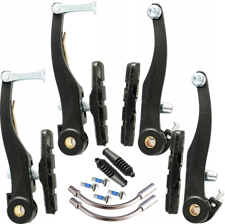 Hamulce Rowerowe VBRAKE 110 komplet na 2 koła ALU