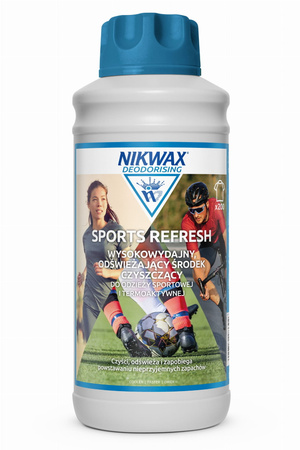NIKWAX Sports Refresh 1L Płyn Do Prania Odzieży Sportowej Termoaktywnej