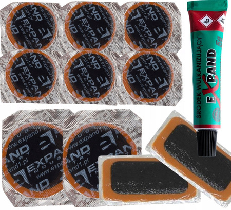 EXPAND BAR Zestaw łatek rower/ motor/samochód 12