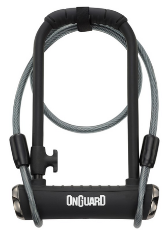 OnGuard 8005X Zapięcie rowerowe U-lock z linką Blokada roweru