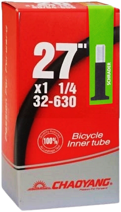 CYT Dętka 27x1 1/4 AV SAMOCHODOWY (37/45-622-630)