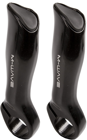 ROGI DO KIEROWNICY ALUMINIOWE M-WAVE BE ANATOM Czarne