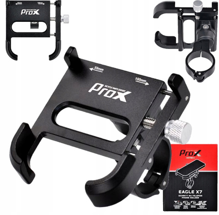UCHWYT ROWEROWY NA TELEFON PROX EAGLE X7 ALUMINIOW