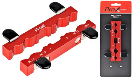 Nakładki Do Imadła Aluminiowe 130MM Szczęki Do imadła Magnetyczne Czerwone