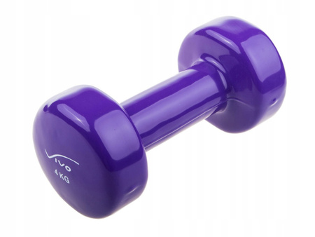 VIVO HANTELKI HANTEL CIĘŻAREK 4 KG FIOLET 1 szt
