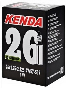 KENDA Dętka 26 x1,75/1,95/2,0/2,125 FV PRESTA
