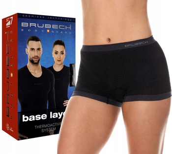 BOKSERKI TERMOAKTYWNE BASE LAYER BRUBECK damskie XL