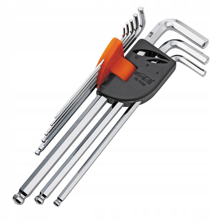 SuperB KLUCZE IMBUSOWE ZESTAW IMBUSY ZESTAW 2-10