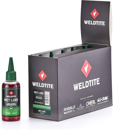 OLEJ DO ŁAŃCUCHA WELDTITE WET LUBE 100 ml warunki mokre