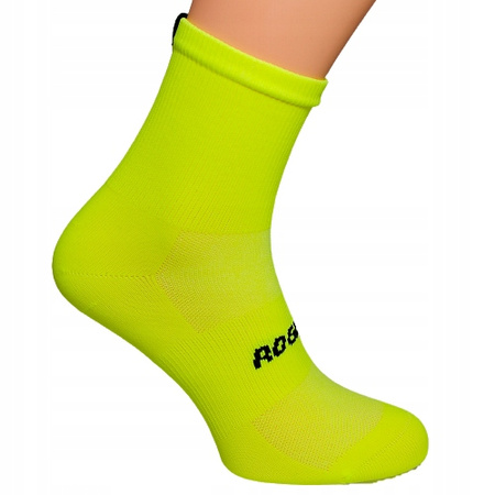 SKARPETKI ROWEROWE ROGELLI 44-47 FLUO LEKKIE 2-PAK